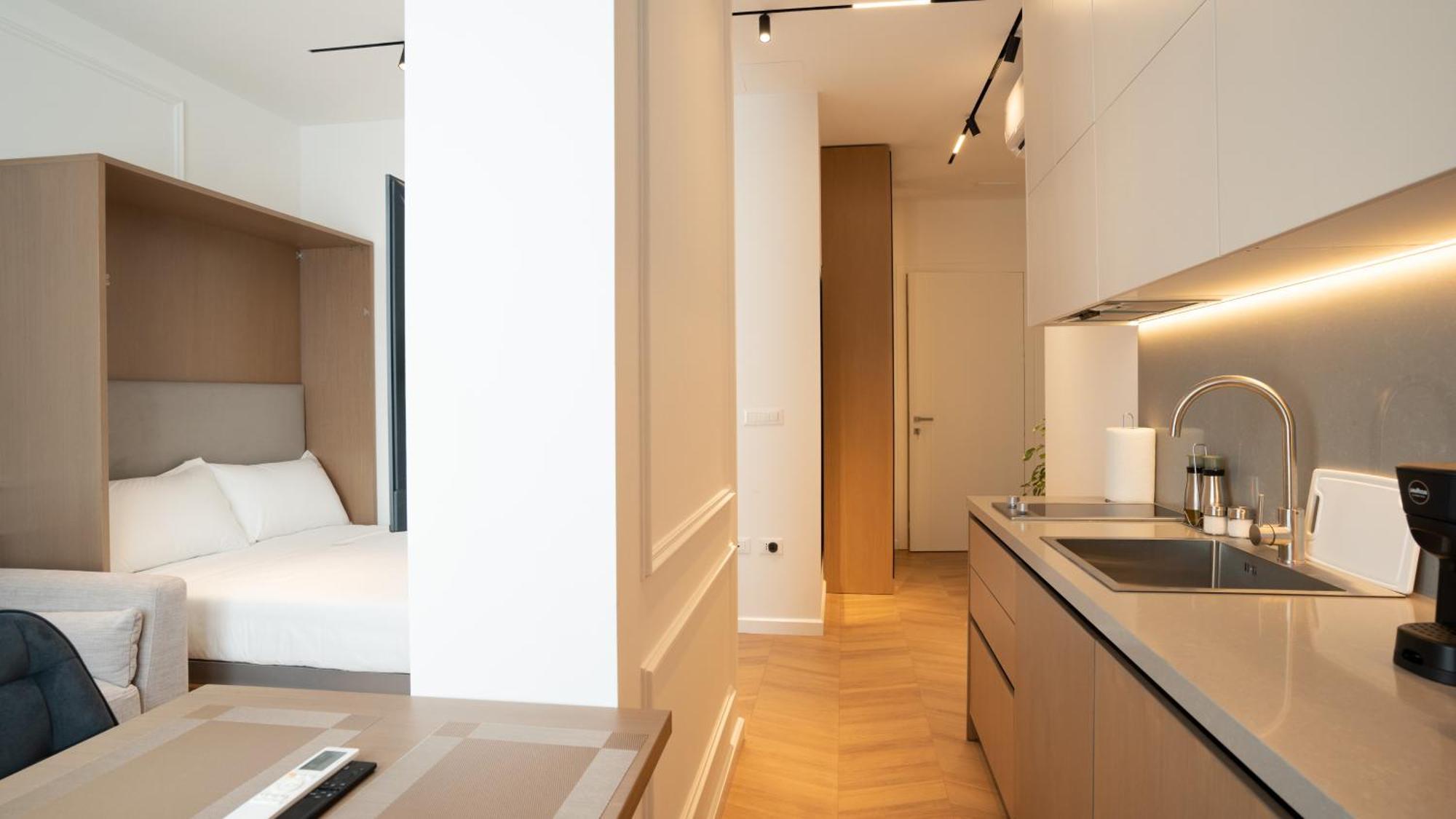 Albani'S Apartment Тирана Экстерьер фото