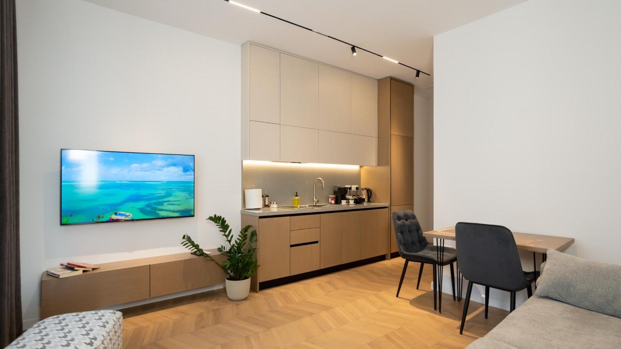 Albani'S Apartment Тирана Экстерьер фото